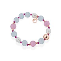 Bracelet Lelune Femme LELUNE GLAMOUR in Argent LGBR406